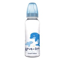 Пляшечка для годування Canpol babies LOVE&SEA 250 мл PP блакитна (59/400)