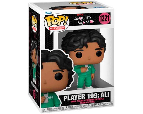 Фігурка Funko Pop TV: Squid Game- Player 199:Ali (5908305237365)