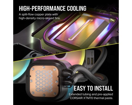 Система рідинного охолодження Corsair iCUE Link H115i RGB (CW-9061002-WW)