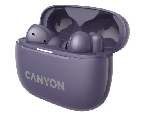 Навушники Canyon TWS-10 OnGo ANC ENC Purple (CNS-TWS10PL)