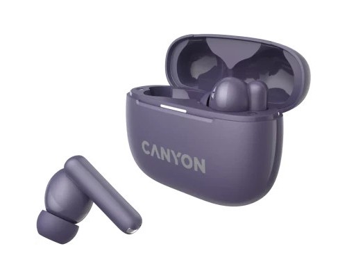 Навушники Canyon TWS-10 OnGo ANC ENC Purple (CNS-TWS10PL)
