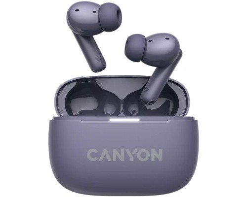 Навушники Canyon TWS-10 OnGo ANC ENC Purple (CNS-TWS10PL)
