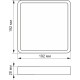 Світильник Videx 18W 5000K Black (VL-DLSS-185B)