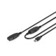 Дата кабель USB 3.0 AM/AF 5.0m Active Cable Digitus (DA-73104)