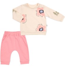 Набір дитячого одягу Tongs з квіточками (3559-86G-beige)