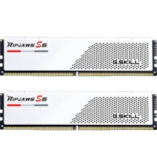 Модуль пам'яті для комп'ютера DDR5 32GB (2x16GB) 5600 MHz Ripjaws S5 Matte White G.Skill (F5-5600J3036D16GX2-RS5W)