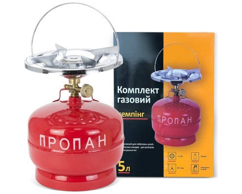Пальник TRD Комплект газовий кемпінг 5 л (GC2-5)