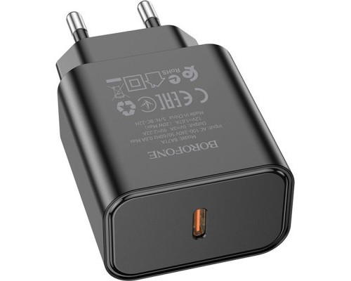 Зарядний пристрій BOROFONE BA71A Power Black (BA71AB)