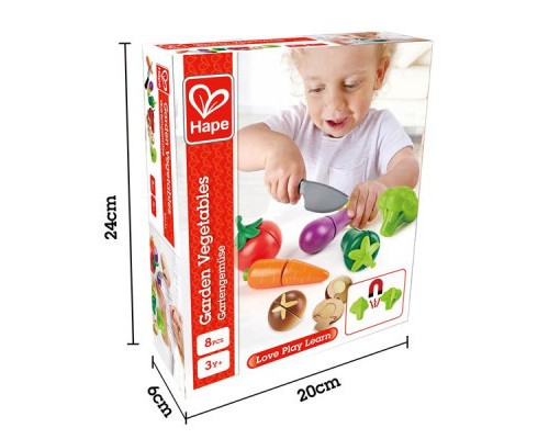 Ігровий набір Hape продукти Овочі (E3161)