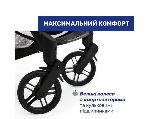 Коляска Chicco Goody XPlus Сіра 8058664173051 (87040.27)