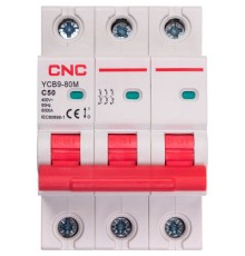 Автоматичний вимикач CNC YCB9-80M 3P C50 6ka (NV821570)