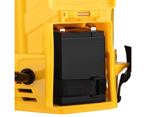 Обприскувач 2E AquaSpray 12LR 12л, 12В, 1х8Ah, 4.5бар, 2.9л/хв, 4.5кг, вольтметр (2E-12LBS)