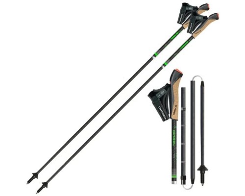Палиці для скандинавської ходи Gabel FLD Carbon 125 (7009400801250) (DAS302702)