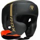 Боксерський шолом RDX F6 KARA Matte Golden XL (HGR-F6MGL-XL)