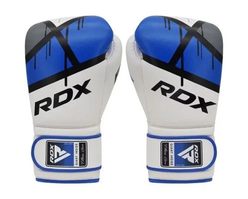 Боксерські рукавички RDX F7 Ego Blue 10 унцій (BGR-F7U-10oz)