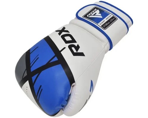 Боксерські рукавички RDX F7 Ego Blue 10 унцій (BGR-F7U-10oz)