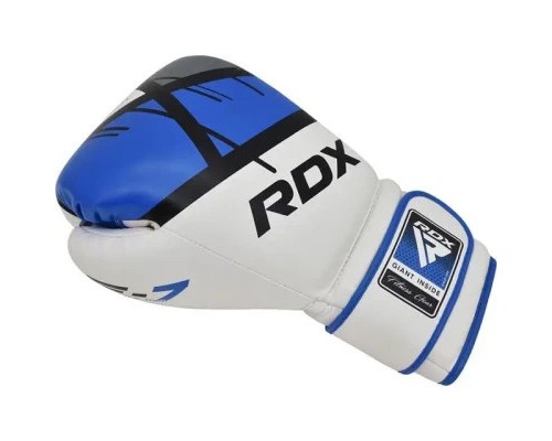 Боксерські рукавички RDX F7 Ego Blue 10 унцій (BGR-F7U-10oz)