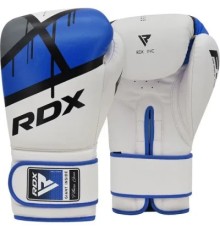 Боксерські рукавички RDX F7 Ego Blue 10 унцій (BGR-F7U-10oz)