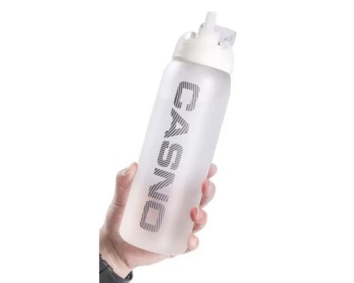 Пляшка для води Casno 1000 мл KXN-1247 Біла (KXN-1247_White)
