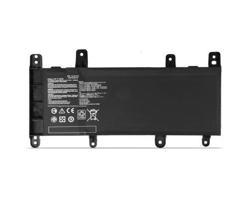 Акумулятор до ноутбука Asus X756 C21N1515, 5000mAh (38Wh), 4cell, 7.6V, Li-Pol AlSoft (A47916)