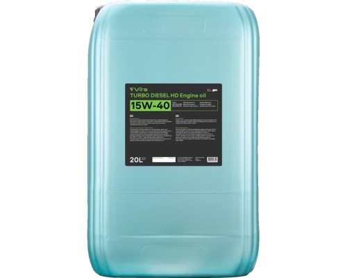 Моторна олива VIRA Turbo Diesel HD CD 15W-40 20 л (VI0395)