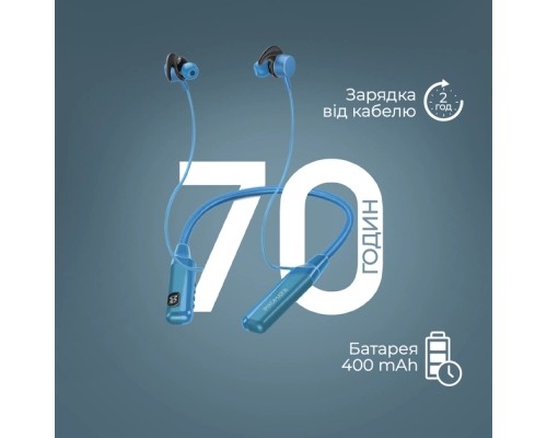 Навушники Promate Blend Blue (blend.blue)