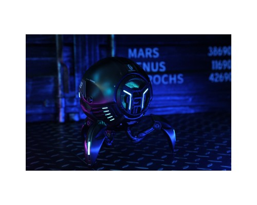 Акустична система GravaStar Mars Pro Zinc Alloy body Bluetooth Black (GRAVASTARG1PRO_BLK) 