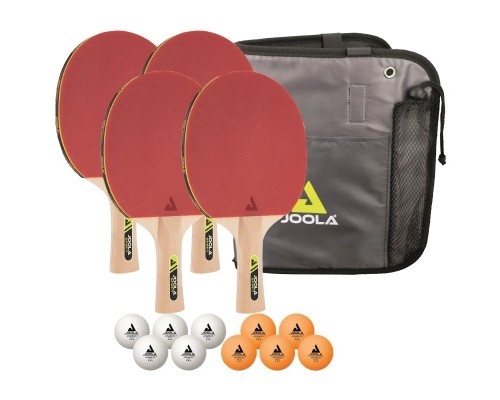 Комплект для настільного тенісу Joola Family 4 Bats 10 Balls (54810) (930797)
