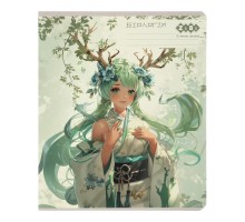 Зошит ZiBi предметний ANIME 48 аркушів клітинка, біологія (ZB.1704-04)