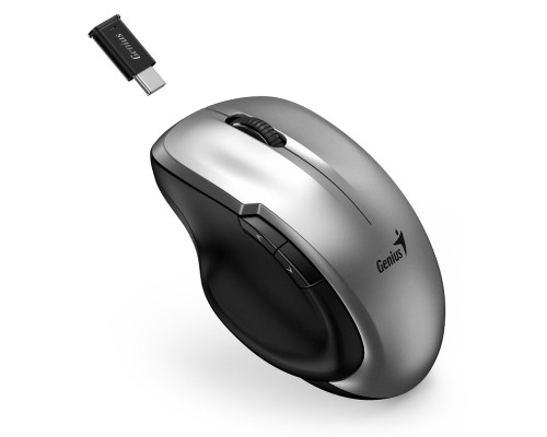 Мишка Genius Ergo 8200S Wireless Silver (31030029404)