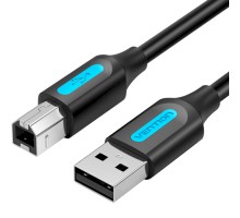 Кабель для принтера USB 2.0 AM/BM 1.0m 480Mbps PVC black Vention (COQBF)