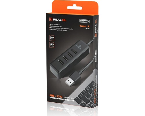 Концентратор REAL-EL HQ-175 black (EL123110008)
