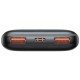 Батарея універсальна Baseus Bipow Pro Digital 10000mAh 22.5W, Black (PPBD040001) 
