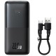 Батарея універсальна Baseus Bipow Pro Digital 10000mAh 22.5W, Black (PPBD040001) 