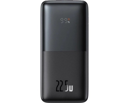 Батарея універсальна Baseus Bipow Pro Digital 10000mAh 22.5W, Black (PPBD040001) 