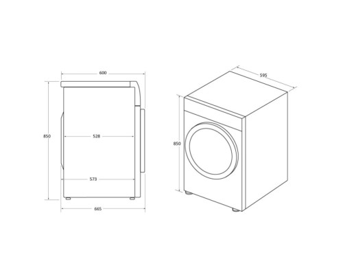 Сушильна машина Haier HD90-A3939R-S