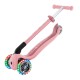 Самокат Globber Primo Foldable Lights колеса з підсвіткою до 50 кг 3+ Пастельно-рожевий (432-211-3)