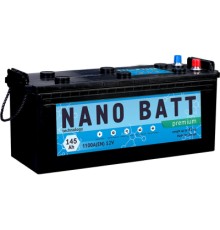 Акумулятор автомобільний NANO BATT Premium - 145 (евробанка)