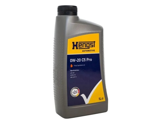 Моторна олива HENGST 0W-20 C5 Pro S, 1л (869800000)