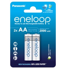 Акумулятор Panasonic AA Eneloop 2000mAh NI-MH * 2 (BK-3MCDE/2CP)