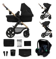 Коляска Kinderkraft 3 в 1 Moov 2 Pure Black (KSMOOV02BLKEV00) (5902533925780)