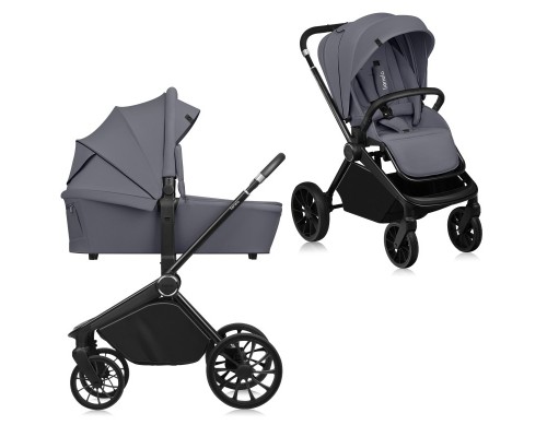Коляска Lionelo 2 в 1 Mika Plus Grey Stone (LO-MIKA PLUS 2IN1 GREY STONE)