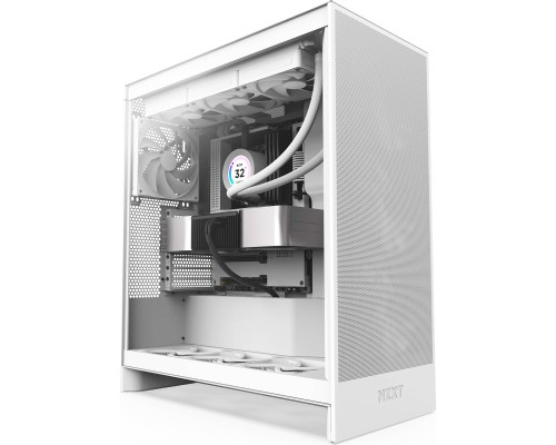Корпус NZXT H7 Flow All White (CM-H72FW-01)