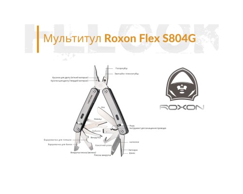 Мультитул Roxon Flex S804 (S804G)