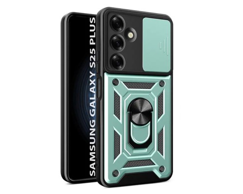 Чохол до мобільного телефона BeCover Military Samsung Galaxy S25 Plus SM-S936 Dark Green (712880)