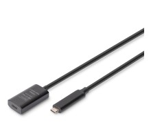 Дата кабель USB-С M/F 5.0m USB3.2 Gen2 Active 10G Digitus (DA-73112)