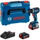 Шуруповерт Bosch GSR 18V-90 C 18V, 2х5Ah, 36-64Нм, 0-2100 об/хв, кейс, 1.1кг (0.601.9K6.006)