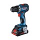 Шуруповерт Bosch GSR 18V-90 C 18V, 2х5Ah, 36-64Нм, 0-2100 об/хв, кейс, 1.1кг (0.601.9K6.006)