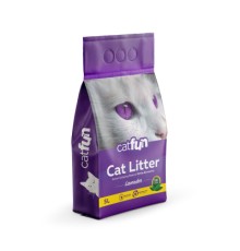 Наповнювач для туалету Catfun бентонітовий з ароматом лаванди 5 л (8683655071452)