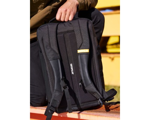 Рюкзак туристичний Caterpillar (CAT) Tech 84560-01 United Backpack 23L чорний (5711013132033)